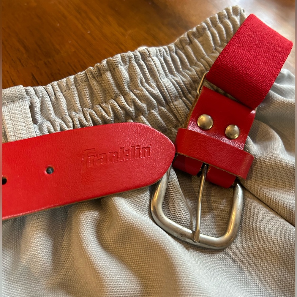 T-Ball Uniform Set (XS) | Baseball Pants, Adjustable Belt, Socks | Game Ready - Picture 2 of 9